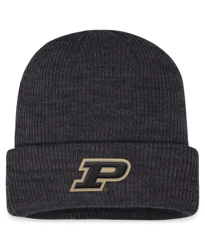 Top Of The World Men's  Charcoal Purdue Boilermakers Sheer Cuffed Knit Hat