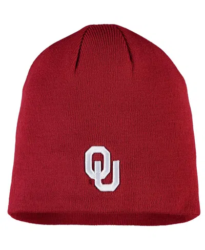 Top Of The World Men's  Crimson Oklahoma Sooners Ezdozit Team Color Knit Beanie