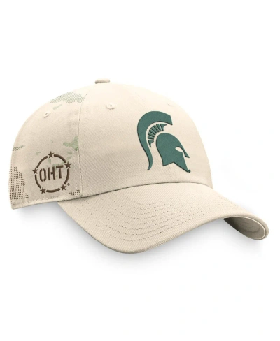 Top Of The World Men's  Khaki Michigan State Spartans Oht Military-inspired Appreciation Camo Dune Ad