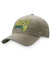 Top Of The World Khaki Ndsu Bison Slice Adjustable Hat In Khaki