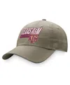Top Of The World Men's  Khaki Texas A&m Aggies Slice Adjustable Hat In Khaki