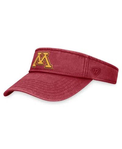 Top Of The World Men's  Maroon Minnesota Golden Gophers Terry Adjustable Visor