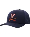 Top Of The World Men's  Navy Virginia Cavaliers Reflex Logo Flex Hat In Navy