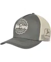 Top Of The World Men's  Olive John Deere Classic Equipment Trucker Snapback Hat In Olive