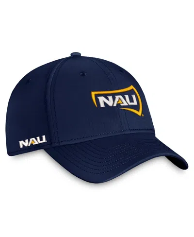 Top Of The World Men's True Navy Northern Arizona Lumberjacks Reflex Flex Hat