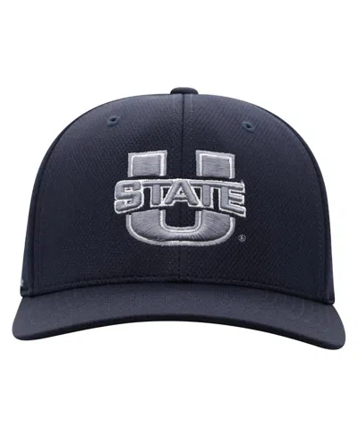 Top Of The World Men's True Navy Utah State Aggies Reflex Flex Hat