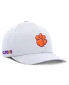 Top Of The World Men's White Clemson Tigers Reflex Logo Flex Hat In White