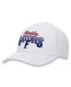 Top Of The World Men's White Florida Gators Fundamentals Game Adjustable Hat In White