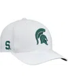 Top Of The World Men's White Michigan State Spartans Reflex Hybrid Tech Flex Hat