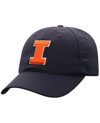 Top Of The World Men'sâ Navy Illinois Fighting Illini Victory Trainer Adjustable Hat In Blue