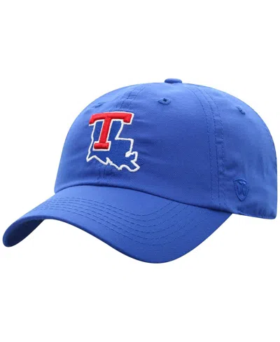 Top Of The World Men'sâ Royal Louisiana Tech Bulldogs Staple Adjustable Hat In Blue