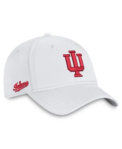 Top Of The World Men'sâ White Indiana Hoosiers Reflex Performance Flex Hat