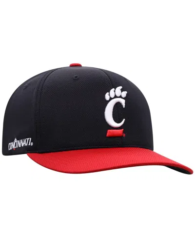 Top Of The World Men's Black Cincinnati Bearcats Reflex Fitted Hat