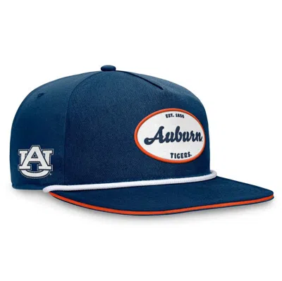 Top Of The World Navy Auburn Tigers Iron Golfer Adjustable Hat In Trd Nvy