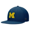 TOP OF THE WORLD TOP OF THE WORLD NAVY MICHIGAN WOLVERINES FITTED HAT
