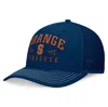 TOP OF THE WORLD TOP OF THE WORLD NAVY SYRACUSE ORANGE CARSON TRUCKER ADJUSTABLE HAT