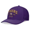 TOP OF THE WORLD TOP OF THE WORLD PURPLE LSU TIGERS CARSON TRUCKER ADJUSTABLE HAT