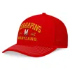 TOP OF THE WORLD TOP OF THE WORLD RED MARYLAND TERRAPINS CARSON TRUCKER ADJUSTABLE HAT
