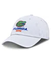 Top Of The World Women's White Florida Gators Mom Logo Staple Adjustable Hat In White