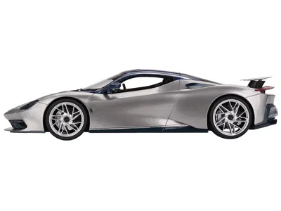 Top Speed 2019 Automobili Pininfarina Battista Argento Liquido Silver Metallic With Blu Del Re Blue Top "us La