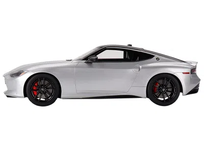 Top Speed 2023 Nissan Z Performance Brilliant Silver Metallic With Black Top 1/18 Model Car By