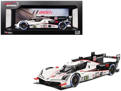 Top Speed Acura Arx-06 Gtp #93 "acura Meyer Shank Racing" 24h Daytona 2025 Drivers Ohta, Palou, Van Der Zande, In White