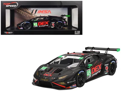 Top Speed Lamborghini Huracan Gt3 Evo2 #45 Graham Doyle - Danny Formal - Ashton Harrison - Kyle Marcelli "wayn In Black