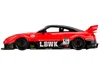 Top Speed Nissan 35gt-rr Ver.1 Lb-silhouette Works Gt #5 Rhd (right Hand Drive) Lbwk Red And Black 1/18 Model