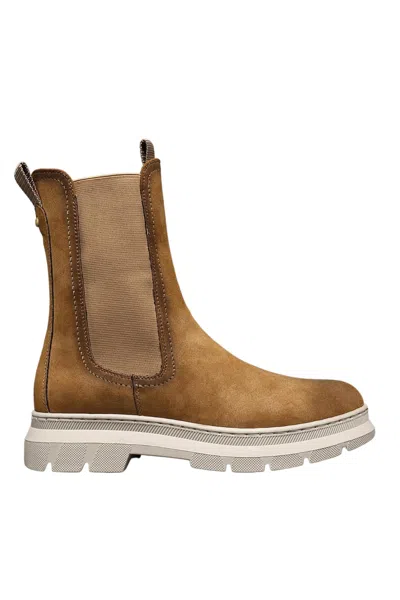 Top Staka Women's Mid Calf Boots In Tan In Multi