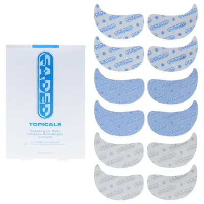 Topicals Faded Under Eye Brightening & Clearing Eye Masks Faded Eye Icy - 6 Pairs/pack