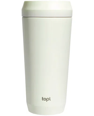Topl Us To Go Stainless Steel Lid Cup 20 Oz. Venti Travel Tumbler In White