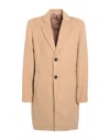 Topman Coats In Beige