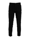 Topman Skinny Smart Pants With Elastic Waistband In Black In Black