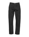 Topman Slim Jeans In Stay Black In Black