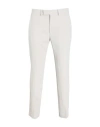 Topman Man Pants Ivory Size 30 Polyester, Elastane In Beige