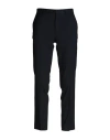 Topman Man Pants Navy Size 28 Polyester, Viscose, Elastane In Navy Blue