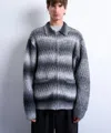 Topman Mens Grey Knitted Blend Zip-through Cardigan In Gray