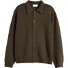 Topman Oversize Cardigan In Brown