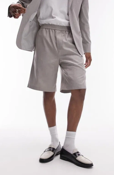 Topman Pull-on Shorts In Stone