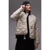 Topman Quilted Bomber Jacket In Putty-gray In Light Grey