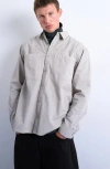 Topman Regular Fit Ripstop Overshirt In Multi