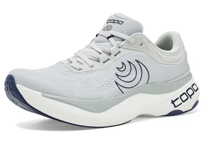 Topo Athletic Aura 2 Men's Running Shoes Grey/white: 7.5 E - Wide, Synthetic In Gray