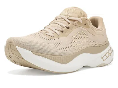 Topo Athletic Aura 2 Women's Shoes Tan/white: 10 B - Medium, Synthetic In Multi