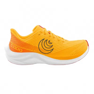 Topo Athletic Men's Cyclone 3 Running Shoes In Orange / Navy