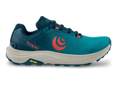 Topo Athletic Men's Mt-5 Running Shoes In Blue Red In Multi