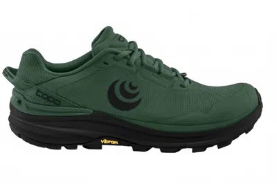 Topo Athletic Men's Traverse Trail Running And Hiking Hybrid Shoes In Dark Green Charcoal