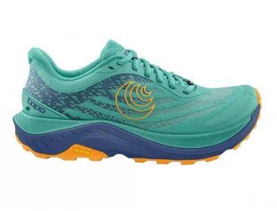 Topo Athletic Men's Ultraventure 4 Shoes In Aqua/orange In Green