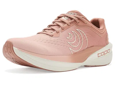 Topo Athletic Phantom 4 Women's Running Shoes Clay/rose: 7.5 B - Medium In Gray