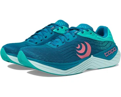 Topo Athletic Ultrafly 5 W076-bluaqu Women's Blue Aqua Running Shoes Zogg979