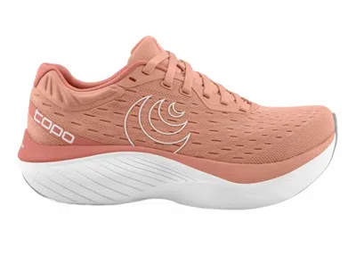 Topo Athletic Women's Atmos Running Shoes In Dusty Rose/white In Pink